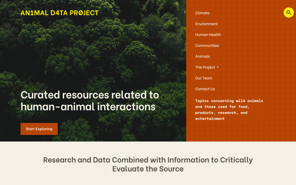 Animal Data Project
