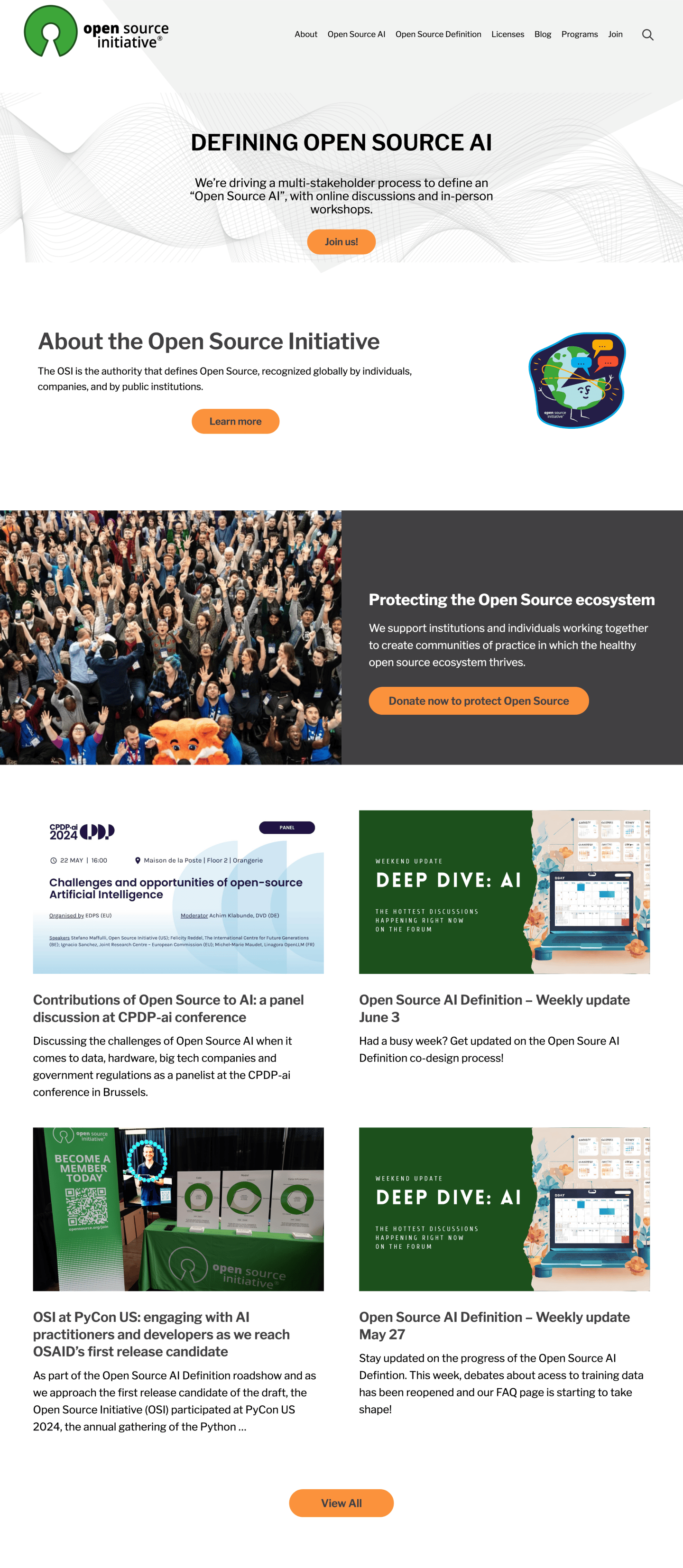 Open Source Initiative (OSI) – Automattic Special Projects